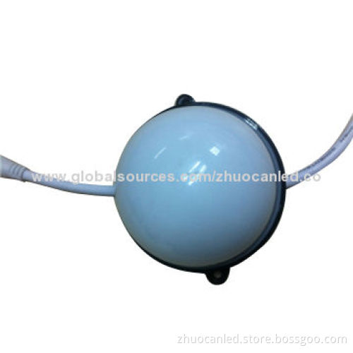 Waterproof color changing LED point light source